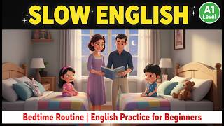 Bedtime Story Time | Slow English for Kids and Adults | English Practice (A1 Level) screenshot 4