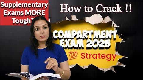 How to PASS🔥 in CBSE Compartment Exam | Tips and Tricks to Crack CBSE Compartment Exam 10th and 12th