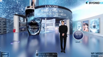 Lancôme Korea Virtual Pop-up store with gamification features - Powered by ByondXR