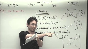 ME564 Lecture 8:  2x2 systems of ODEs (with eigenvalues and eigenvectors), phase portraits