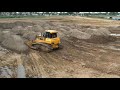 Amazing good bulldozer moving clearing dirt and sand #2