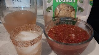 Cinco De Mayo; Homemade Salsa & Pink Senorita