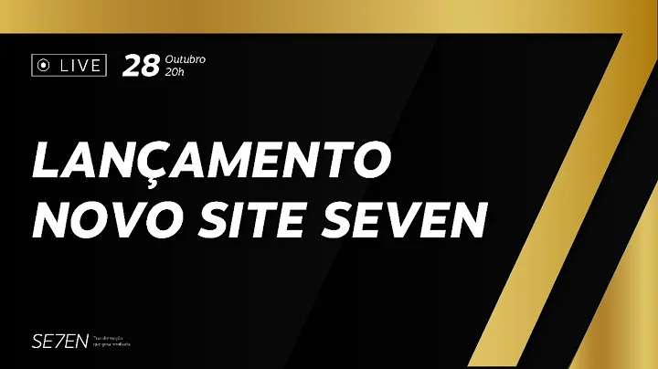 Live Lanamento do Site - Com convidado especial.