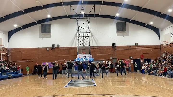 WW Lewis teacher dance at Recognition Rally Dec 20...