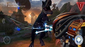 DINO HUNTER: DEADLY SHORE - Gameplay Walkthrough Part 284 | Kill 3 Gorgosauruses