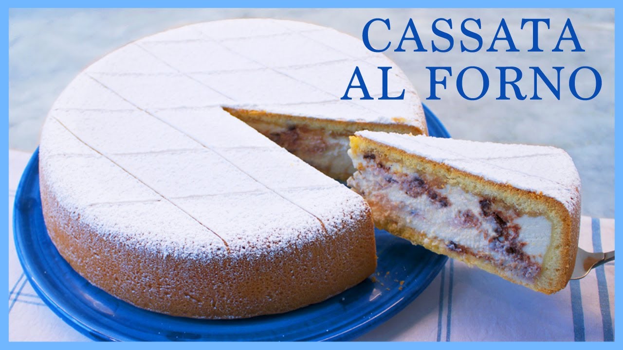 CASSATA AL FORNO SICILIANA || ricetta facile passo passo | di mamma Giorgia | Cucina Con Emilio