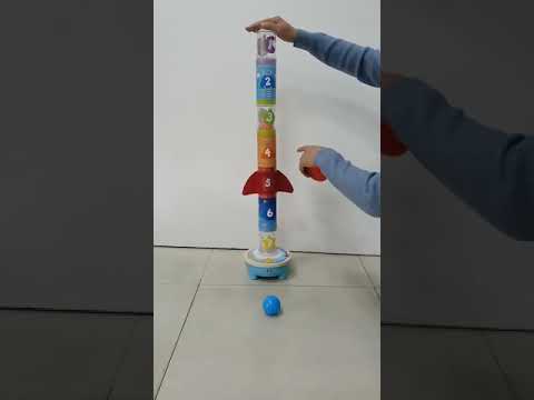 HAPE E0387 Rocket Ball Air Stacker Video 2