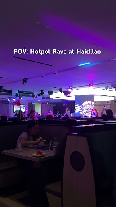 check your schedule cause we’re going to haidilao rave tonight!!