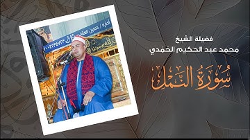 سورة النمل | الشيخ محمد عبد الحكيم الحمدي