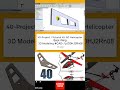 40- SolidWorks |Helicopter|: Back Wing #3d #design #engineering #cad #solidworks #tutorial #mechanic
