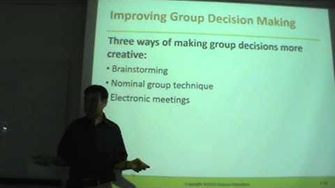 Principles of Management - Lecture 11