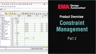 Constraint Manager for OrCAD Overview: Part 2