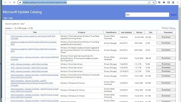Download & Update Standard SATA ACHI Controller Driver for Windows
