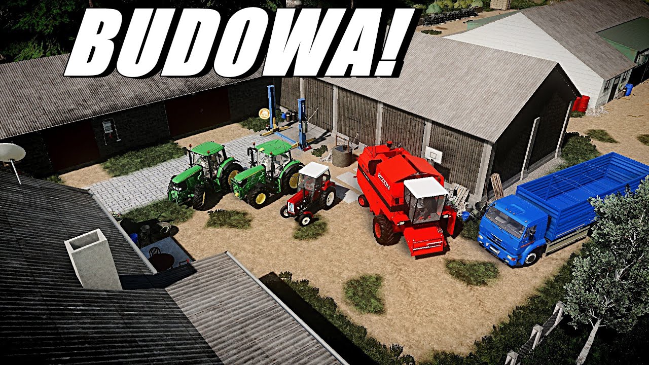 🚜Budowa Gospodarstwa! [Kolonia1990] 🔥 [FS19] ✔ [TIMELAPSE] ✔