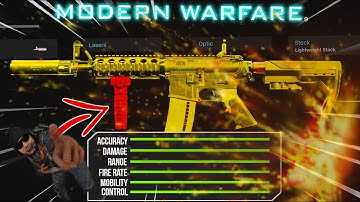 THE BEST CLASS SETUP FOR M4A1 (COD: Modern Warfare)