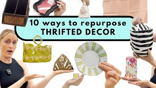 10 Ways To Repurpose Thrifted Items Low-Budget Decor Ideas