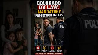 Colorado DV Charge: Mandatory Protection Orders #criminaldefenseattorney #coloradolaw
