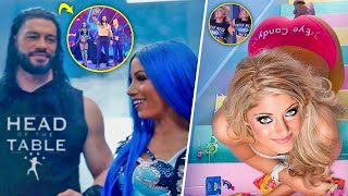 Roman Reigns ADDS Sasha Banks To His Family... Alexa Bliss FALLS DOWN The Stairs! Edge RETURNS!