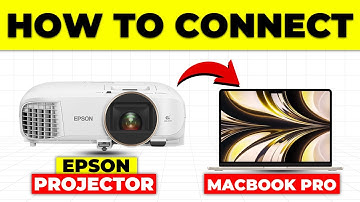 How To Connect Epson Projector To MacBook Pro (How To Setup & Use Epson Projector With MacBook Pro)