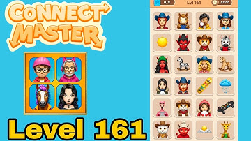 Connect master match puzzle level 161 solution walkthrough 