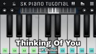 Thinking Of You - AP Dhillon | Perfect Piano Tutorial screenshot 4