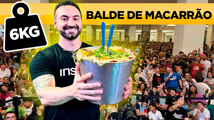 O DESAFIO MAIS DIFÍCIL!! BALDE de MACARRÃO! *6KG* Valendo R$4000