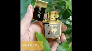 Bật Lửa Zippo Mỹ Đồng Kỷ Niệm 75 Năm Đời La Mã ( Tặng Kèm Combo Đá Bấc Xịn)