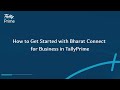 How to Get Started with Bharat Connect for Business in TallyPrime (Hindi) | TallyHelp