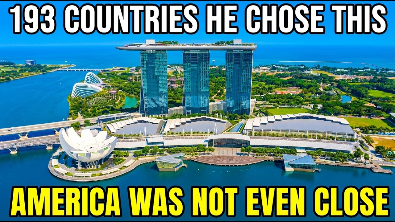 193 Countries Later, He Said Singapore Made The Rest Look Broken