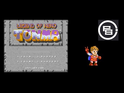 LEGEND Of HERO TONMA : Arcade Game Test