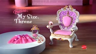 Barbie™ My Size® Throne Commercial by My Doll Cabinet 3,754 views 4 months ago 30 seconds