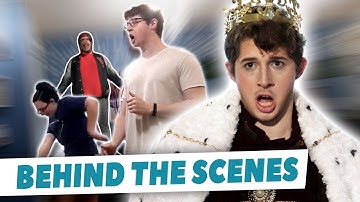 Becoming King George from Hamilton | Behind the Scenes