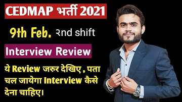 Cedmap interview Review | Cedmap interview Questions | Cedmap interview Guidance | Cedmap interview