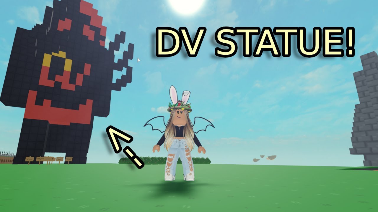 DV STATUE!! (Roblox Islands) YouTube