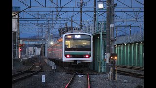 【ミニ乗車記録】 E501系 いわき以北の定期運用 草野駅 始発 524M