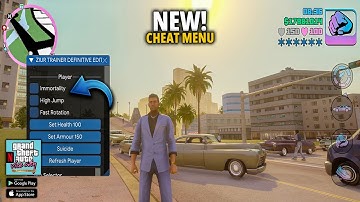 🔥 How to Install Cheat Menu in GTA VC Definitive Netflix (Android) | GTA VC Mobile Cheat Mod 2025!