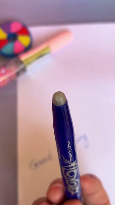 Pilot Frixion Eraser pen Review #shorts #sumihfiroz