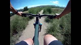 Riding South Table Mountain's Tertiary Trail on 9-7-2023