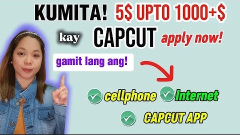 Paano Mag-Apply as TEMPLATE CREATOR kay CAPCUT? watch this! #capcutcreator
