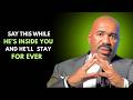 “💬 Say This to Him & He’ll ❤️ Never Look at Another Woman Again | Steve Harvey”