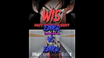 Me VS @sayaka | WIS Editor VS Editor