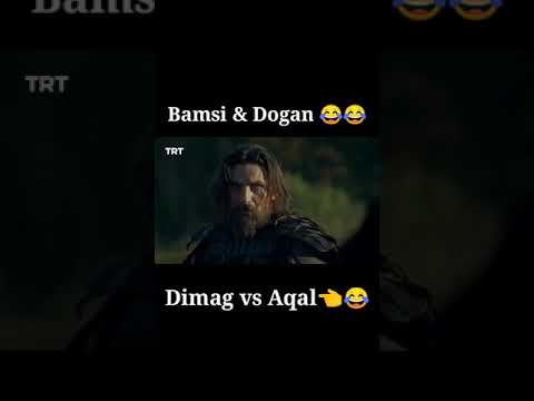 Bamsi and dogan funny scene😂/dirilis ertugrul ghazi whatsapp status clip video 😂