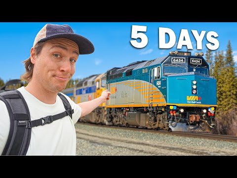 5 days on a SLEEPER TRAIN across Canada