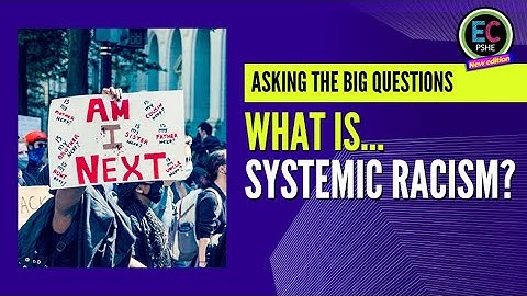 What is systemic racism?