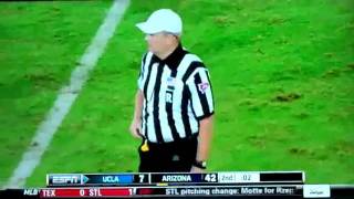 Fan Runs Onto Field Dressed As Referee