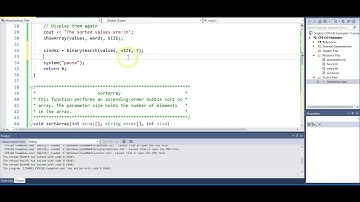Searching Parallel Arrays