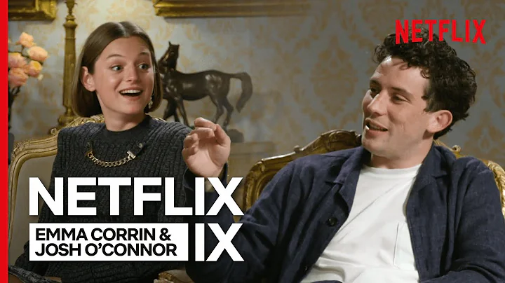 Charles and Diana Chat - Josh O'Connor and Emma Co...