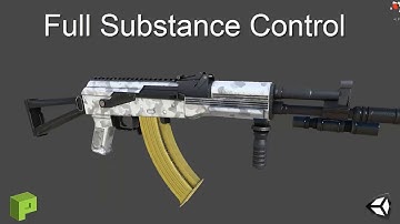 Unity Asset Store - Weapons Pack : Assault Rifles Demo