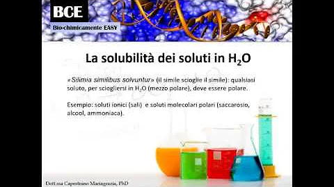Quando si definisce una soluzione satura?