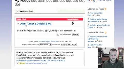 Feedburner - How To Twitter Automatically!